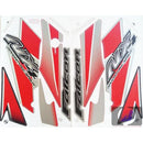 Kit Completo de Adesivos Honda NX 400 2005 - Cor Vermelha