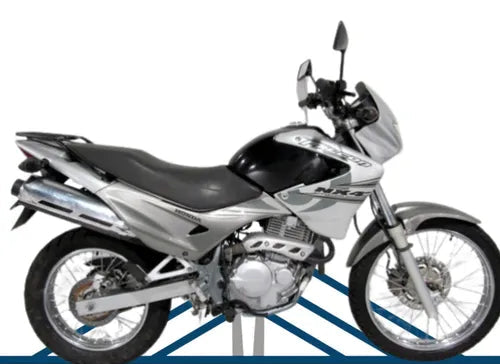 Kit Completo de Adesivos Honda NX 400 2008 - Cor Prata