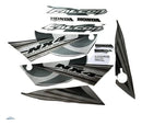 Kit Completo de Adesivos Honda NX 400 2008 - Cor Prata