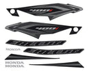 Kit Completo de Adesivos Honda NX 400 2013/14 - Cor Preta