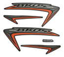 Kit Completo de Adesivos Honda NXR 125 2013 - Cor Laranja