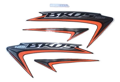 Kit Completo de Adesivos Honda NXR 125 2013 - Cor Preta