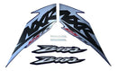 Kit Completo de Adesivos Honda NXR 125 Bros ES 2003 - Cor Azul