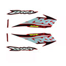 Faixa Adesiva Honda NXR 125 Bross ES 2004 Original Vermelha - Qualidade Premium e Acabamento Perfeito