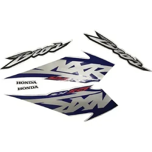 Faixa Adesiva Honda NXR 125 Bross KS 2003 Original Branca - Qualidade Premium e Acabamento Perfeito
