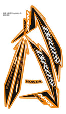 Faixa Adesiva Honda NXR 150 Bross ES 2010 Original Laranja - Qualidade Premium e Acabamento Perfeito