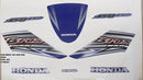 Faixa Adesiva Honda NXR 150 Bross ESD 2005 Original Azul - Qualidade Premium e Acabamento Perfeito