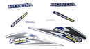 Faixa Adesiva Honda NXR 150 Bross ESD 2006 Original Azul - Qualidade Premium e Acabamento Perfeito