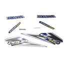 Faixa Adesiva Honda NXR 150 Bross ESD 2006 Original Azul - Qualidade Premium e Acabamento Perfeito