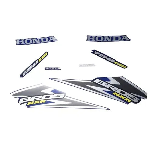 Faixa Adesiva Honda NXR 150 Bross ESD 2006 Original Azul - Qualidade Premium e Acabamento Perfeito