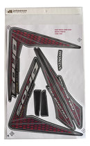 Faixa Adesiva Honda NXR 150 Bross ESD 2009 Original Preta - Qualidade Premium e Acabamento Perfeito