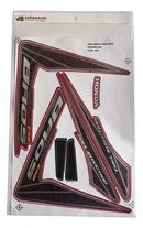 Faixa Adesiva Honda NXR 150 Bross ESD 2009 Original Vermelha - Qualidade Premium e Acabamento Perfeito