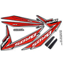 Faixa Adesiva Honda NXR 150 Bross ESD MIX 2010 Original Preta - Qualidade Premium e Acabamento Perfeito