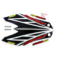 Faixa Adesiva Honda NXR 150 Bross KS 2007 Original Branca - Qualidade Premium e Acabamento Perfeito