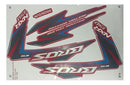 Faixa Adesiva Honda NXR 150 Bross KS 2012 Original Vermelha - Qualidade Premium e Acabamento Perfeito