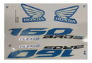 Faixa Adesiva Honda NXR 160 Bross ESDD 2017 Original Azul - Qualidade Premium e Acabamento Perfeito