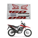 Faixa Adesiva Honda NXR 160 Bross ESDD 2017 Original Vermelha - Qualidade Premium e Acabamento Perfeito