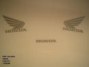 Faixa Adesiva Honda Pop 100 2009 Cinza - Qualidade Premium e Acabamento Perfeito