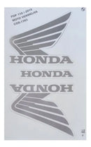 Faixa Adesiva Honda Pop 110i 2019 Vermelha
