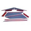 Faixa Adesiva Yamaha RD 135 1989  Preta - Qualidade Premium e Acabamento Perfeito