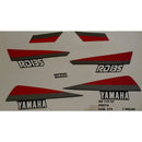 Faixa Adesiva Yamaha RD 135 1990 Preta - Qualidade Premium e Acabamento Perfeito