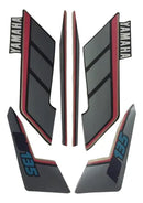 Faixa Adesiva Yamaha RD 135 1991 Original Preta - Qualidade Premium e Acabamento Perfeito