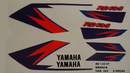 Faixa Adesiva Yamaha RD 135 1997  Branca - Qualidade Premium e Acabamento Perfeito