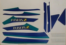 Kit Faixa Adesiva Yamaha RD 135Z 1993 - Cor Preta
