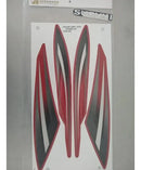 Faixa Adesiva Suzuki YES 2009/2010  Vermelha