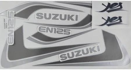 Faixa Adesiva Suzuki YES 2006 Preta - Qualidade Premium e Acabamento Perfeito