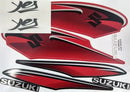 Kit Faixa Adesiva Suzuki YES 2011 Original - Cor Vermelha
