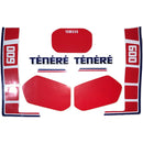Faixa Adesiva Yamaha TENERE 1988/1989 Branca - Qualidade Premium e Acabamento Perfeito