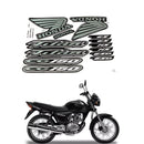 Faixa Adesiva Honda Titan 150 2004  Modelo Original Preta