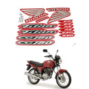 Faixa Adesiva Honda Titan 150 2004 Modelo Original Vermelha