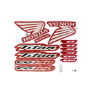 Faixa Adesiva Honda Titan 150 2005 Vermelha - Qualidade Premium e Acabamento Perfeito