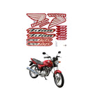 Faixa Adesiva Honda Titan 150 2005 Vermelha - Qualidade Premium e Acabamento Perfeito