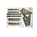 Faixa Adesiva Honda Titan 150 ES 2010 Modelo Original Preta - Qualidade Premium e Acabamento Perfeito