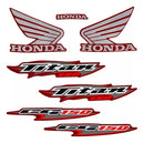Faixa Adesiva Honda Titan 150 ESD 2006 Modelo Original Vermelha - Qualidade Premium e Acabamento Perfeito