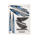 Faixa Adesiva Honda Titan 150 ESD 2007 Modelo Original Prata - Qualidade Premium e Acabamento Perfeito