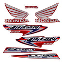 Faixa Adesiva Honda Titan 150 ESD 2007 Modelo Original Vermelha - Qualidade Premium e Acabamento Perfeito