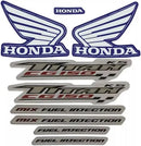 Faixa Adesiva Honda Titan 150 ESD 2009 Modelo Original Azul - Qualidade Premium e Acabamento Perfeito