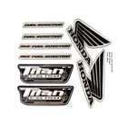 Faixa Adesiva Honda Titan 150 EX 2010 Modelo Original Prata - Qualidade Premium e Acabamento Perfeito