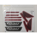 Faixa Adesiva Honda Titan 150 EX 2010 Modelo Original Vermelha - Qualidade Premium e Acabamento Perfeito