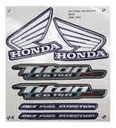 Faixa Adesiva Honda Titan 150 EX 2012 Modelo Original Azul Metálico - Qualidade Premium e Acabamento Perfeito