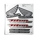 Faixa Adesiva Honda Titan 150 EX 2013 Modelo Original Preta - Qualidade Premium e Acabamento Perfeito