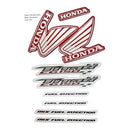 Faixa Adesiva Honda Titan 150 KS 2009 Modelo Original Vermelha - Qualidade Premium e Acabamento Perfeito