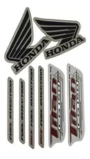 Kit Completo de Adesivos Yamaha TIT150 KS 2010 - Cor Prata