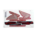 Faixa Adesiva Honda Titan 150 FAN ESDI 2013 Vermelha