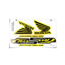 Faixa Adesiva Honda Titan 150 FAN ESI 2013 Modelo Original Amarela