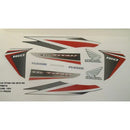 Kit Completo de Adesivos Yamaha TT-R 160 2016 - Cor Preta